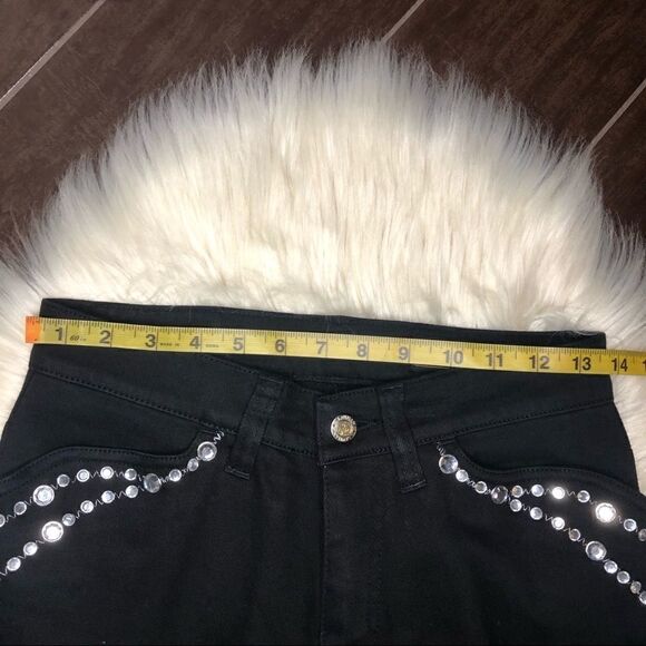 Lawman black western blinged out denim sz 3 - Picture 10 of 10